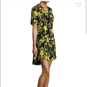 A.L.C. Kayden Silk Floral Shirtdress